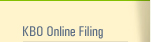 KBO Online Filing